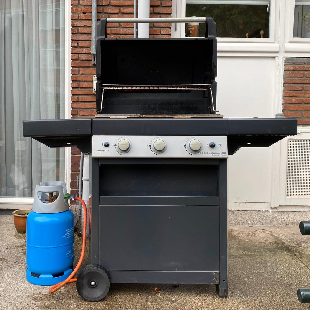 Campinggaz 3 series gas BBQ, Ophalen, Gebruikt