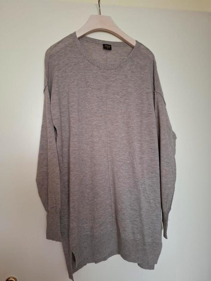 Pauw wollen trui maat 38/40 - dun maar warm, Kleding | Dames, Truien en Vesten, Gedragen, Maat 38/40 (M), Grijs, Ophalen of Verzenden