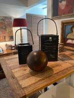 Windlichten van Riviera Maison en volhouten sierbal, Ophalen of Verzenden, Zo goed als nieuw