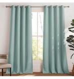 Verduisterende Gordijnen set 245 x 140 CM licht-groen NIEUW, 100 tot 150 cm, 200 cm of meer, Nieuw, Ophalen of Verzenden