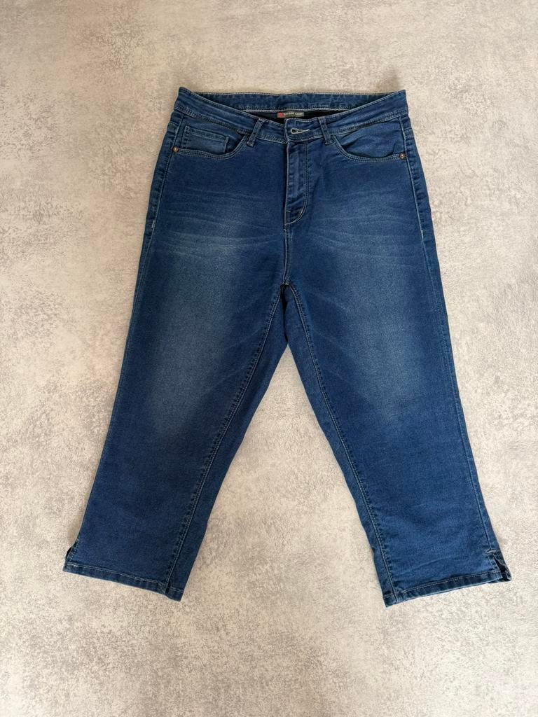 Street One, capri spijkerbroek, maat 31, Ophalen of Verzenden, Zo goed als nieuw, Blauw, W30 - W32 (confectie 38/40)