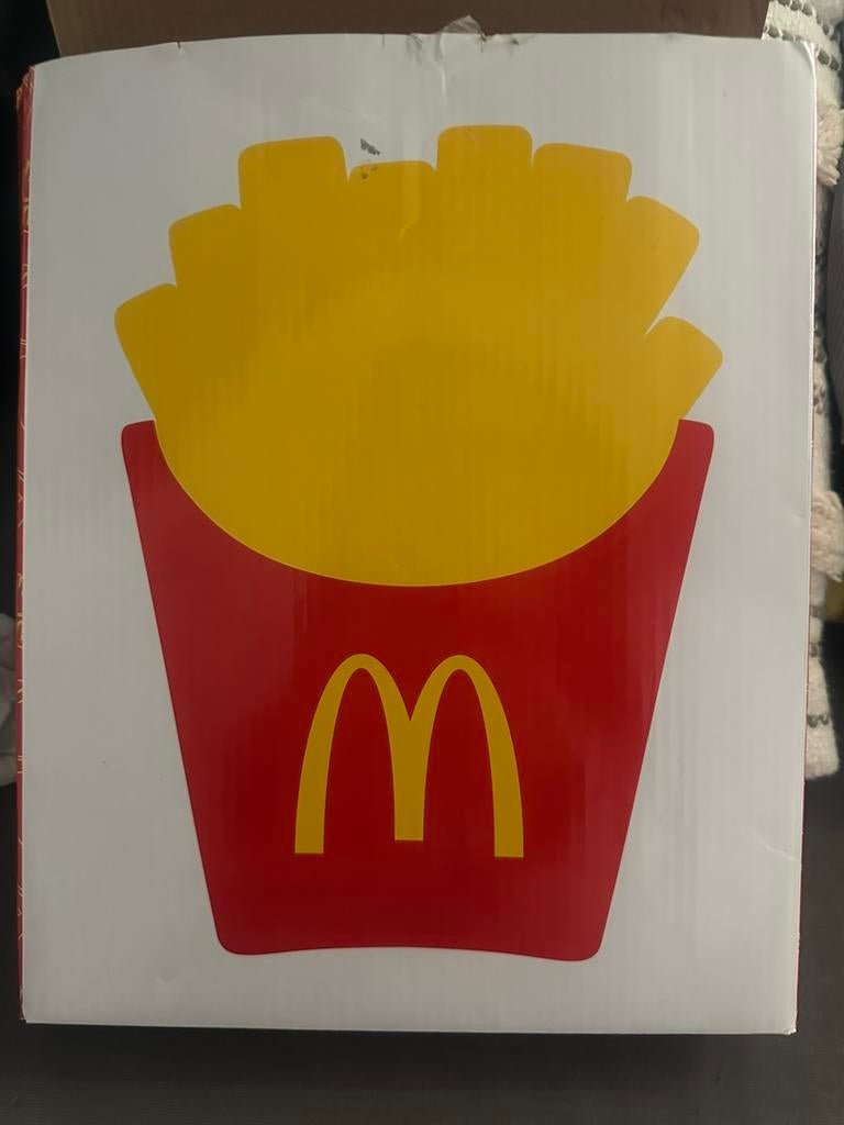 Mcdonalds luchtbed, Ophalen of Verzenden, Zo goed als nieuw