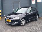 Volkswagen Polo 1.4-16V Highline Pano Airco LMV, Voorwielaandrijving, 86 pk, 4 cilinders, Zwart