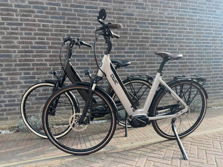 Set Qwic elektrische fietsen, Middenmotor, Fietsen en Brommers, Elektrische fietsen, Zo goed als nieuw, Overige merken, 51 tot 55 cm