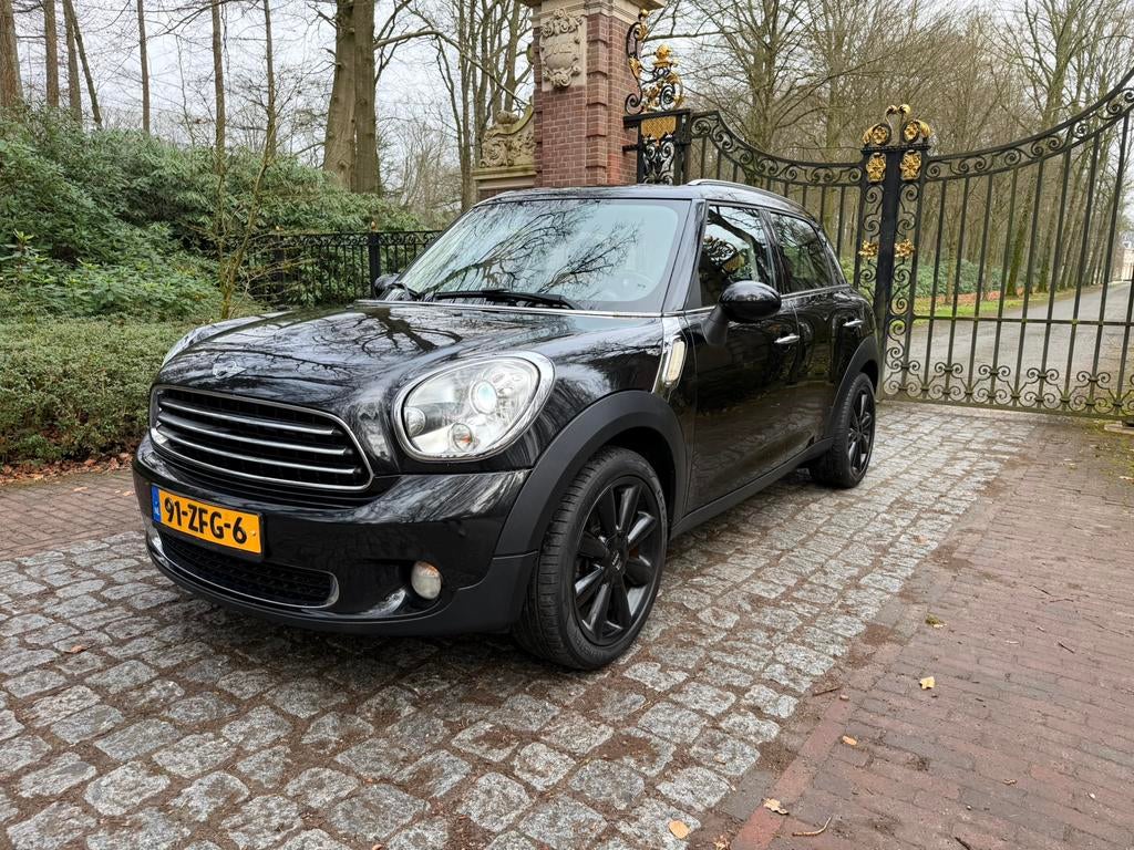 Mini Countryman 1.6 Cooper, Pano, Leer, PDC, Inruil mogelijk, Auto's, Voorwielaandrijving, Zwart, Leder, Bedrijf
