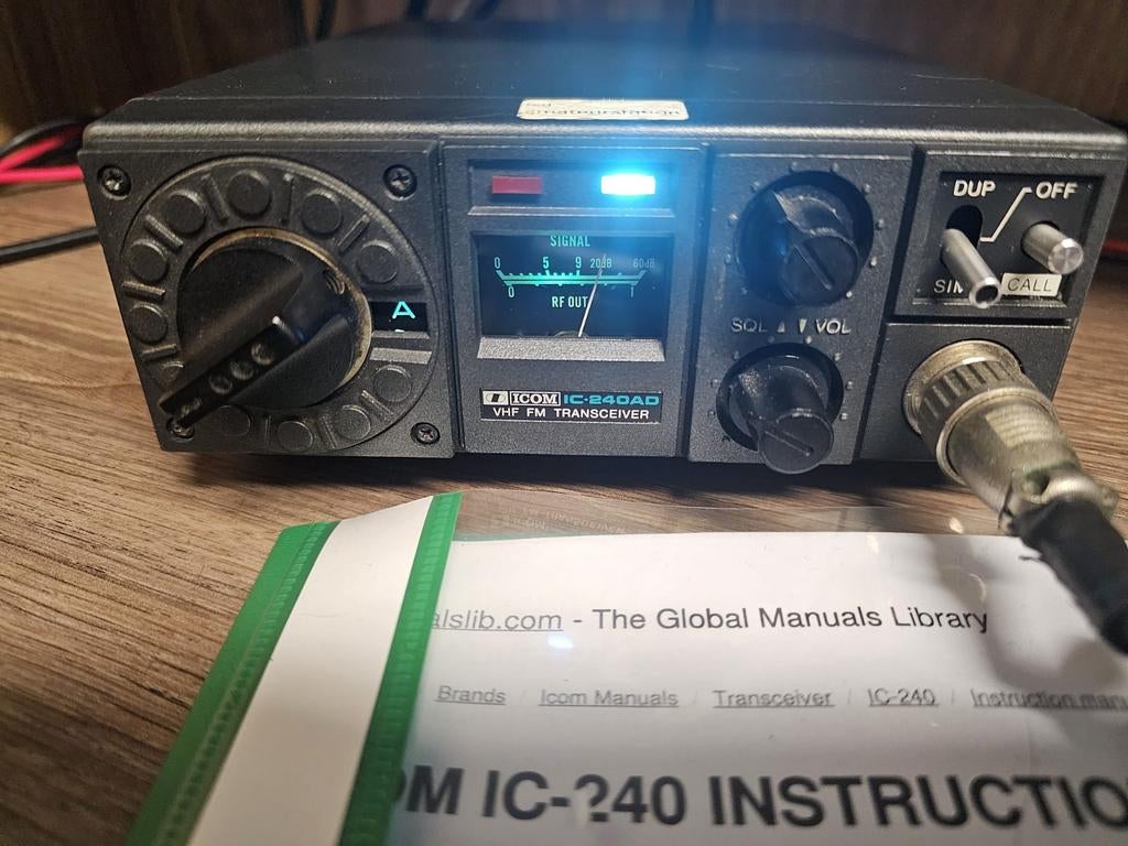 Icom ic 240, Ophalen of Verzenden, Gebruikt, Zender en Ontvanger