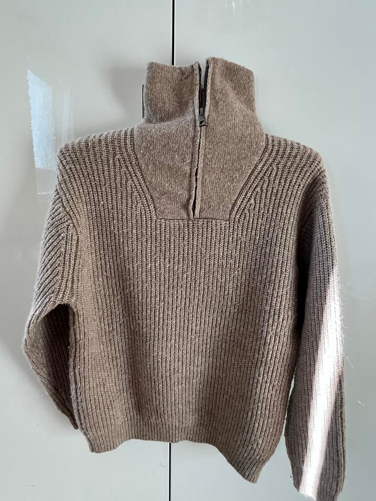 Zara trui met rits, Ophalen of Verzenden, Zo goed als nieuw, Jongen, Trui of Vest