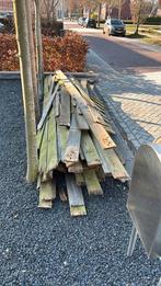 Hout voor kachel of paasvuur, Tuin en Terras, Palen, Balken en Planken, Ophalen of Verzenden, Gebruikt, Minder dan 180 cm, Planken
