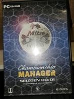 Championship Manager 00/01 - PC CD-ROM Voetbalmanager, Gebruikt, 1 speler, Eén computer, Ophalen of Verzenden