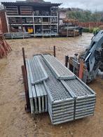 Layher Stalen Steigerplanken 150cm 200cm 250cm, Ophalen, Gebruikt, Gevelsteiger, 5 meter of hoger