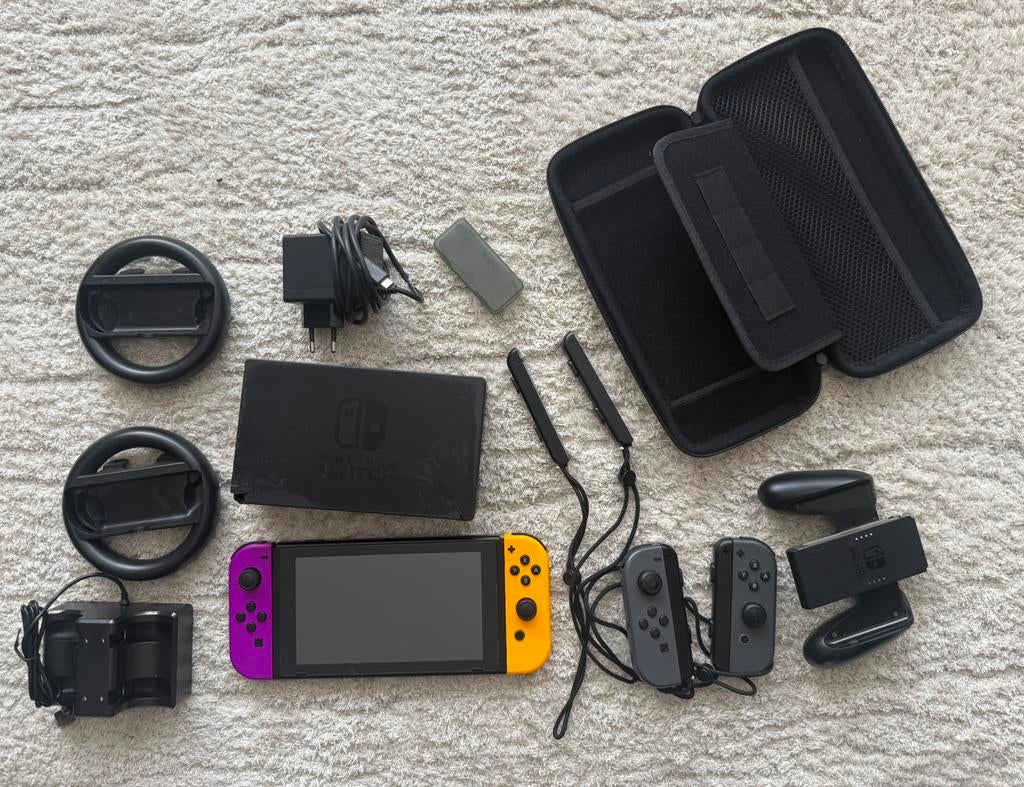 Nintendo Switch Original, Gebruikt, Overige modellen, Zwart, Ophalen of Verzenden