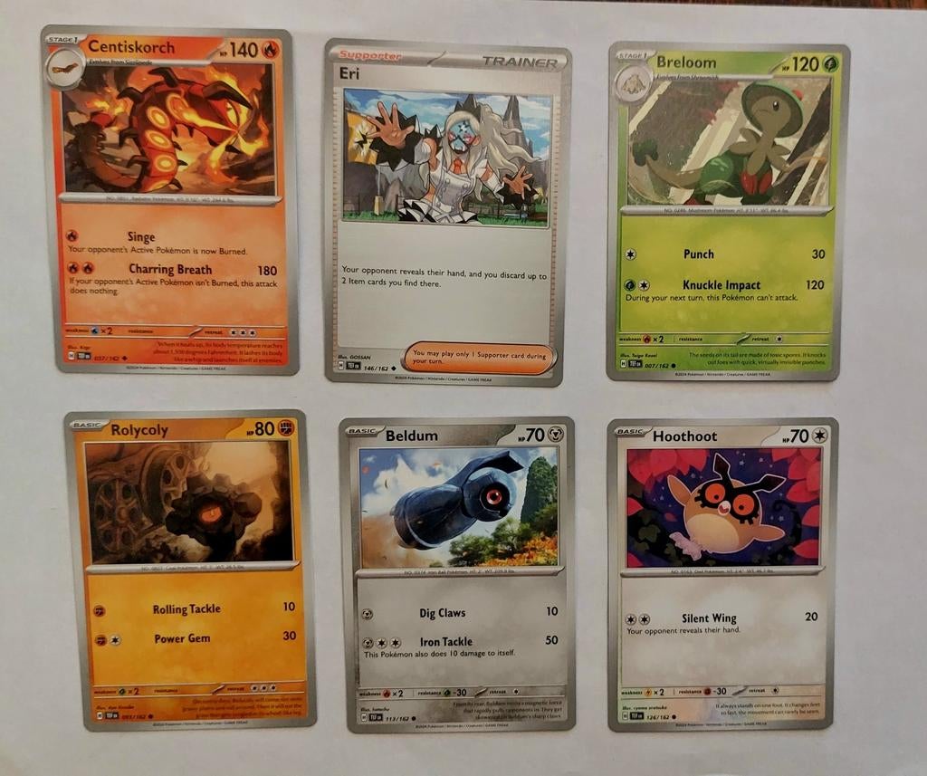 6 nieuw pokemon verzamelkaarten, Ophalen of Verzenden, Nieuw