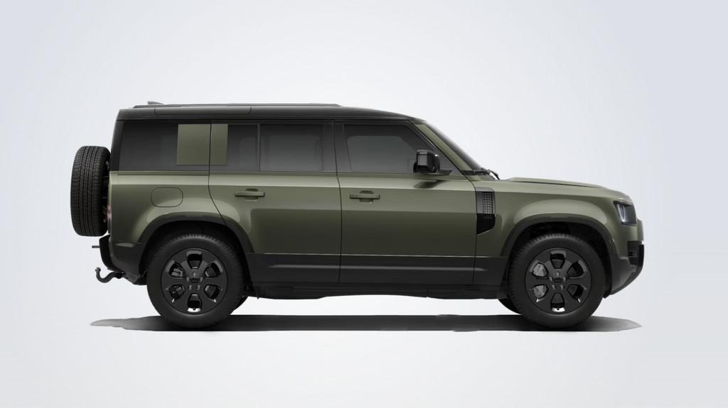 Land Rover Defender 110 P300e Forest Edition | Pano | Trekha, Automaat, Stof, Euro 6, 4 cilinders