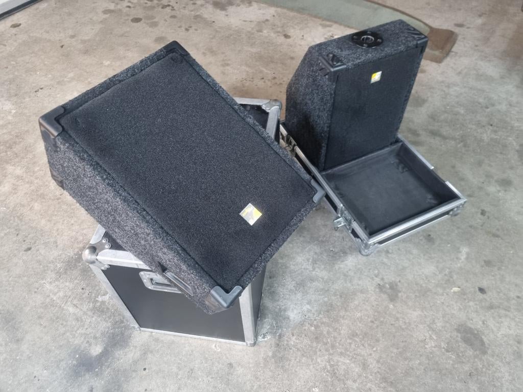 Zenit Audio monitoren met helder geluid en flightcase, Audio, Tv en Foto, Luidsprekers, Ophalen of Verzenden, 120 watt of meer