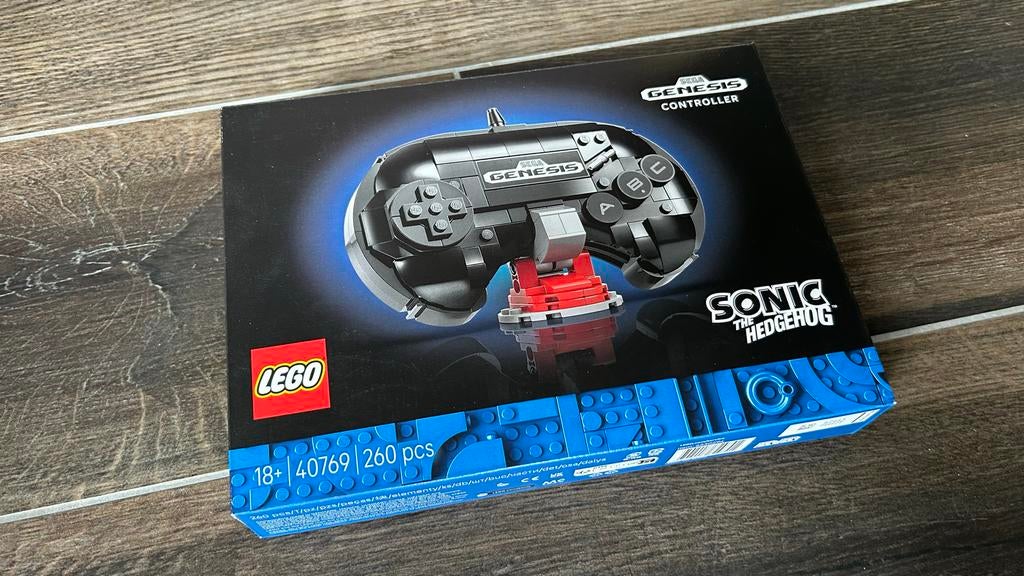 LEGO SEGA Genesis Controller (40769) - Sonic The Hedgehog, Overige thema's, Lego, Nieuw, Ophalen of Verzenden