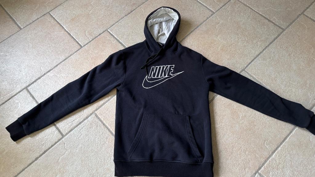 Hoodie, sweatshirt, capuchon trui maat 146/152 donkerblauw, Ophalen of Verzenden, Gebruikt, Jongen of Meisje, Trui of Vest