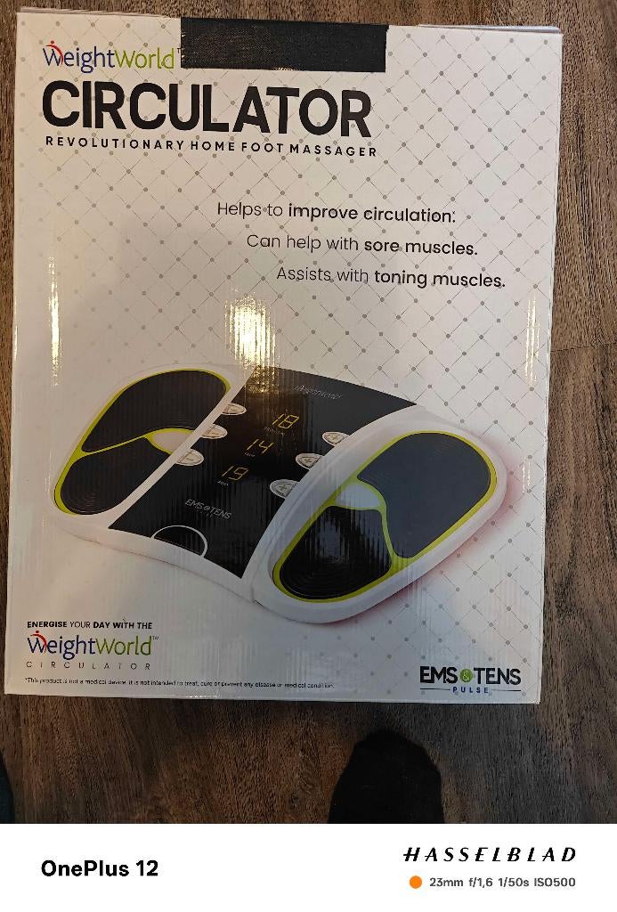 voetmassage WeightWorld Circulator, Ophalen of Verzenden, Nieuw, Apparaat
