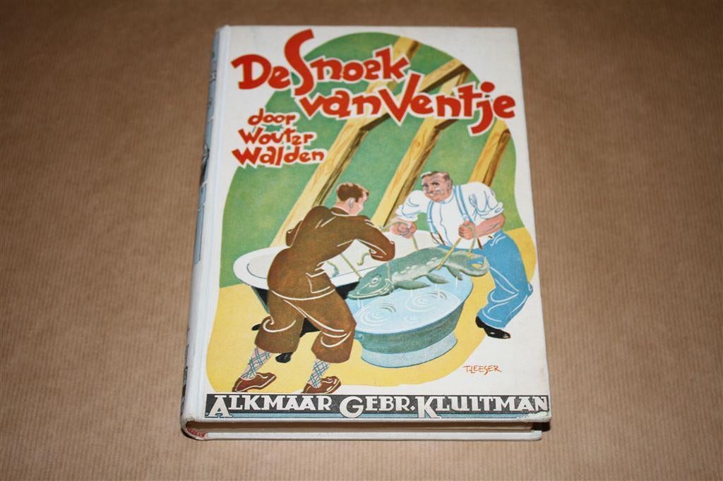 De snoek van Ventje. Wouter Walden. Kluitman 1e dr. 1937., Ophalen of Verzenden, Gelezen