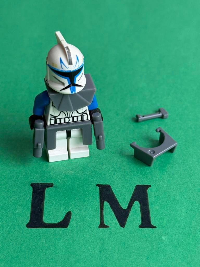 Lego Star Wars sw0315 sw0194 Clone Trooper Captain Rex SW, Ophalen of Verzenden, Zo goed als nieuw, Lego