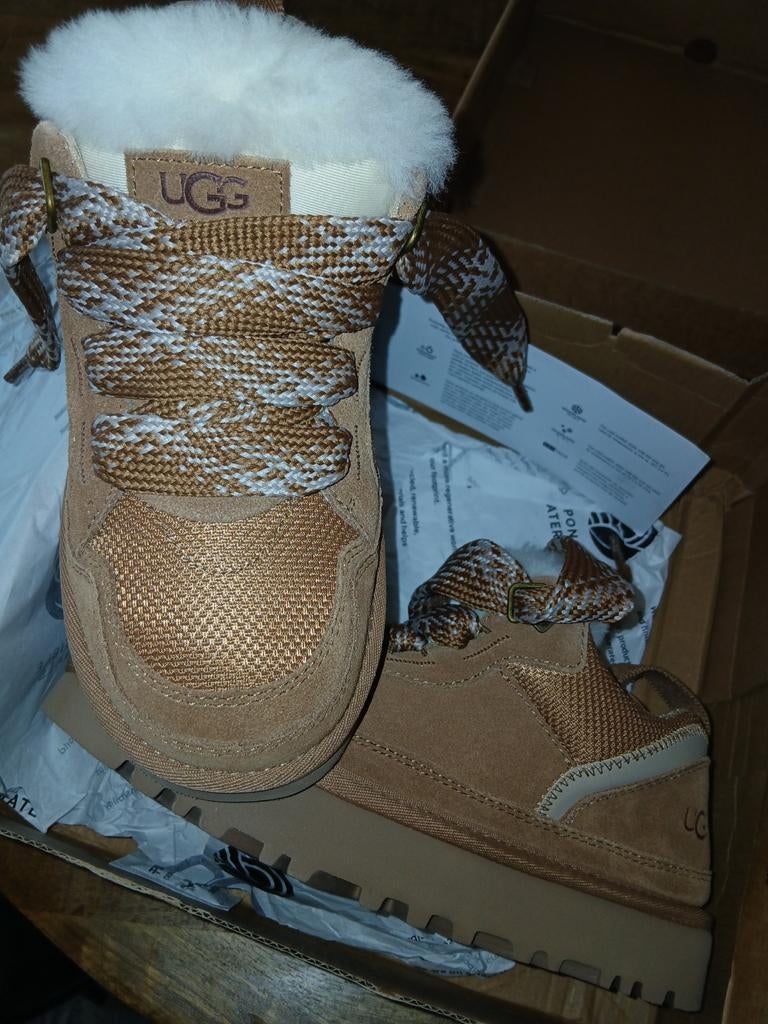 Ugg Lowmel, Ophalen, Nieuw, Bruin, Pantoffels of Sloffen