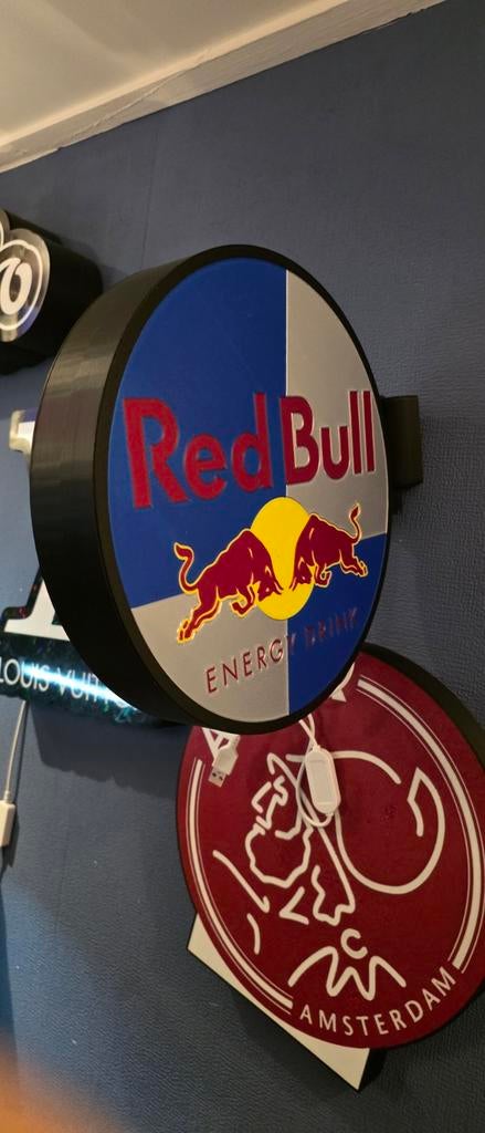 Red Bull lichtbak dubbelzijdig, Ophalen of Verzenden