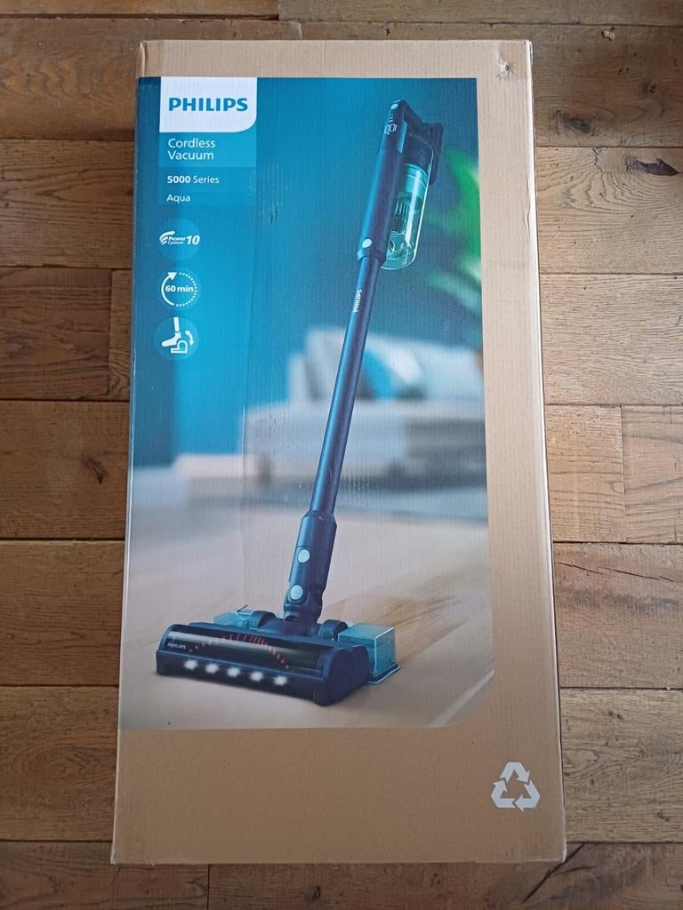 Philips Draadloze Stofzuiger 5000 Serie Aqua, Ophalen, Stofzuiger, Nieuw, Minder dan 1200 watt