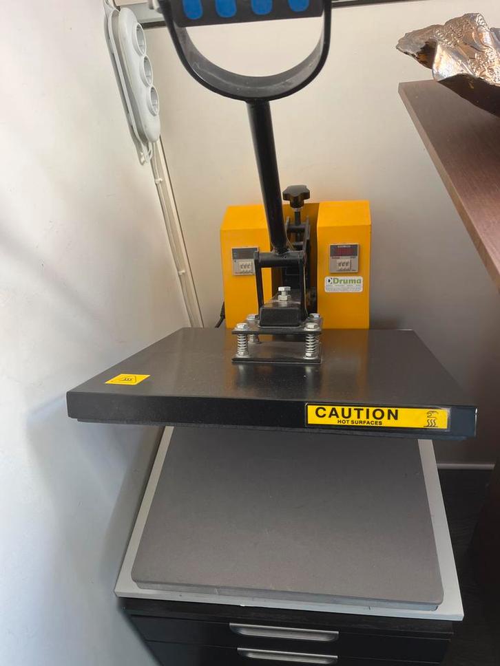 Hittepers voor textiel en sublimatie - Druma, Hobby en Vrije tijd, Knutselen, Ophalen of Verzenden