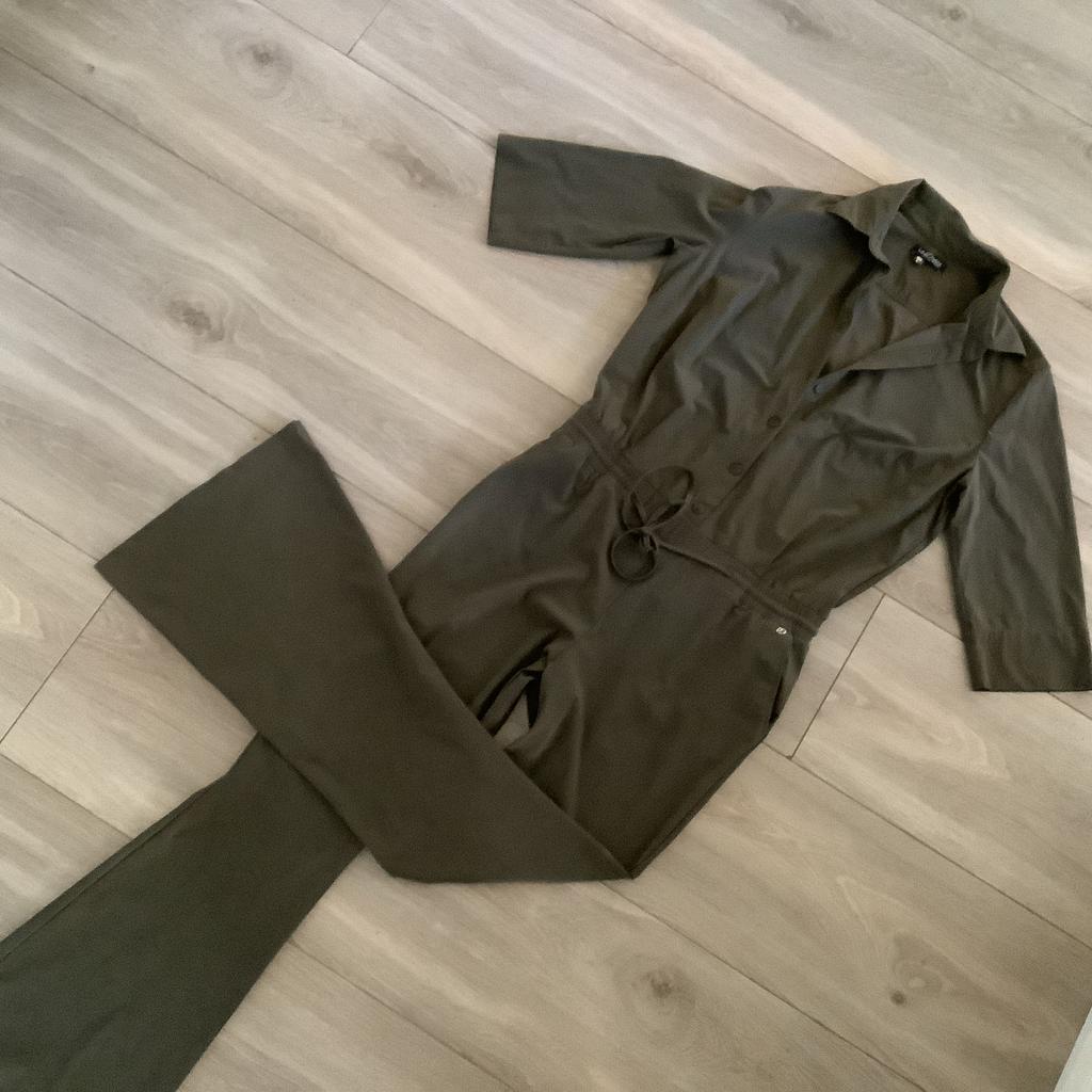LaDress flair travelstof jumpsuit L, Kleding | Dames, Jumpsuits, Ophalen of Verzenden, Zo goed als nieuw