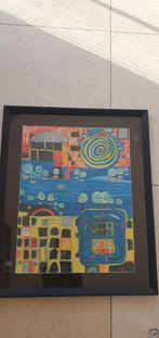 Hundertwasser inlijsting, Ophalen