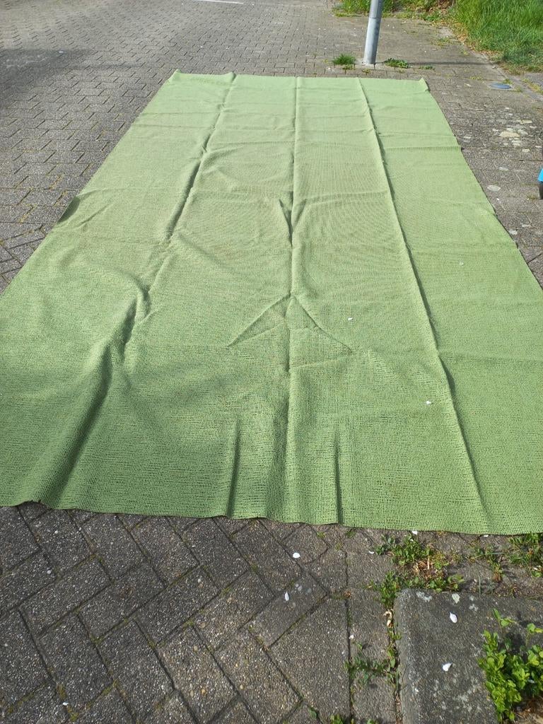 Tentdoek / tenttapijt groen 5 x 2,5 meter, Ophalen of Verzenden