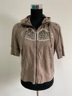 Vest23 - Beige Marc Cain Sports vestje maat 4=40 (1), Ophalen of Verzenden, Zo goed als nieuw, Maat 38/40 (M), Beige