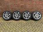 Peugeot Lichtmetalen Velgen met Winterbanden 235/45R18, Auto-onderdelen, Ophalen, 18 inch, Gebruikt, Banden en Velgen