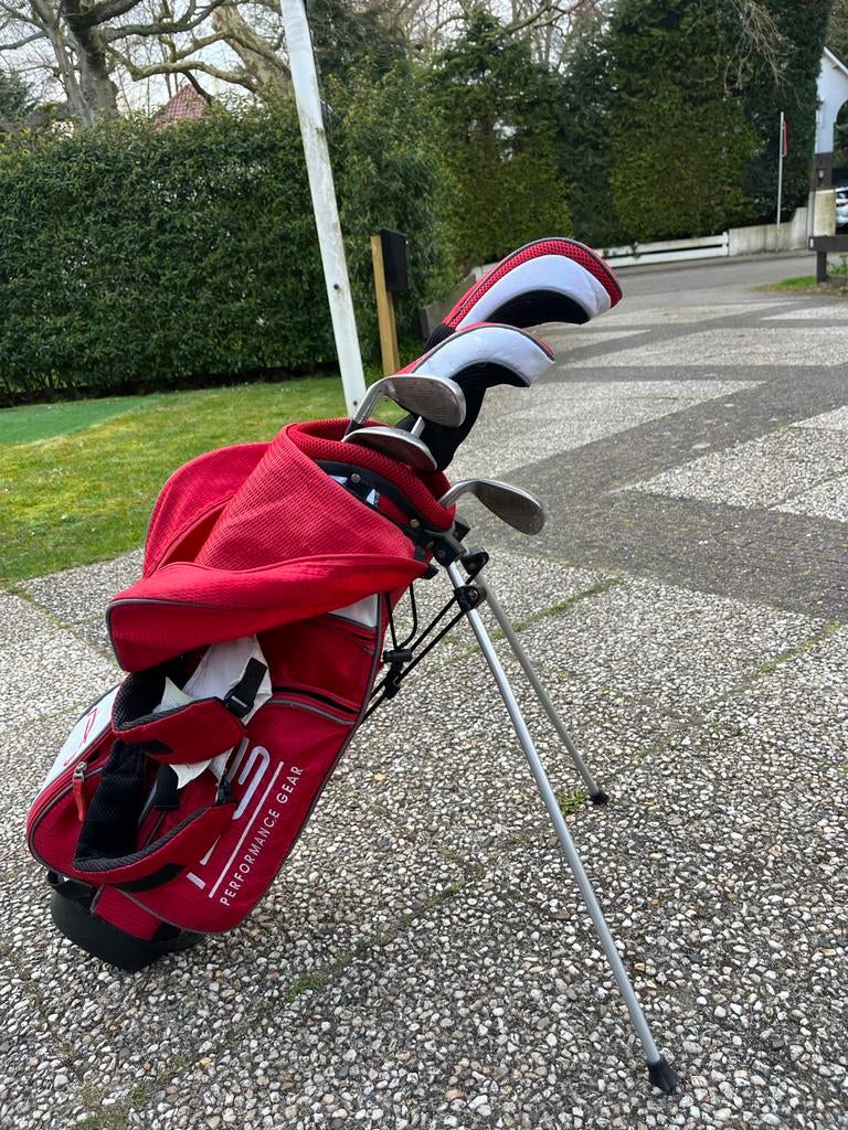 Junior golfset met tas, Sport en Fitness, Golf, Ophalen of Verzenden, Gebruikt, Set, Overige merken