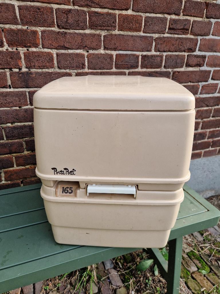 porta potti 165, mobiele toilet, Ophalen