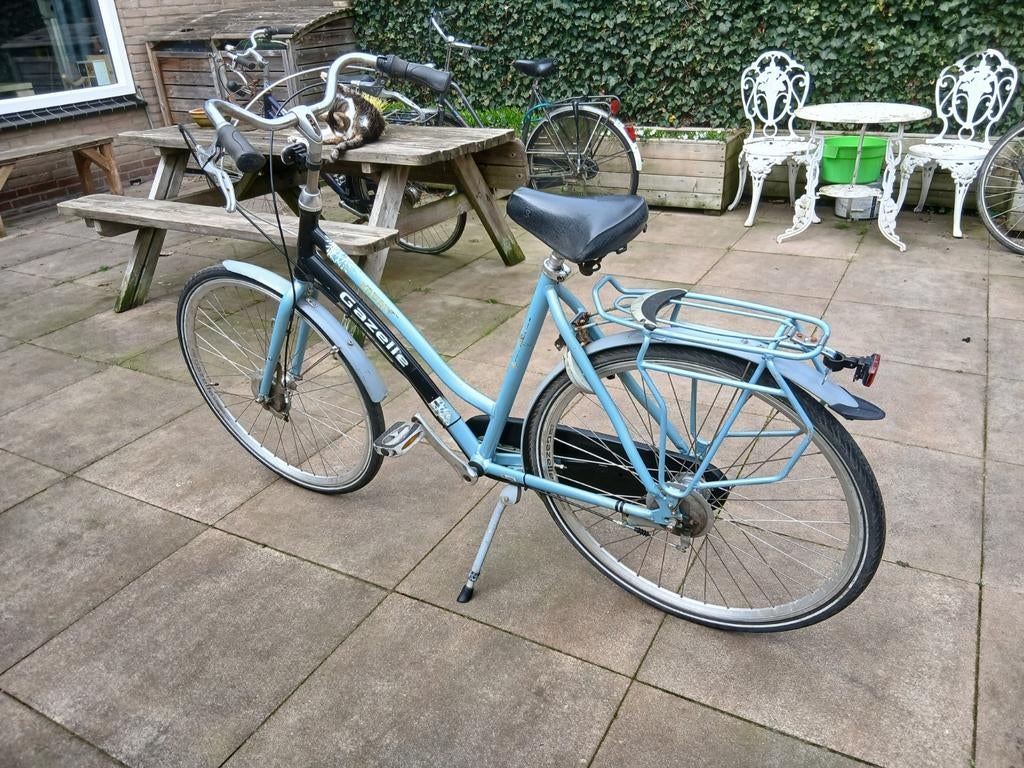 Gazelle esprit damesfiets, stationsfiets, Ophalen, Gebruikt, 56 cm of meer, 0 zitjes