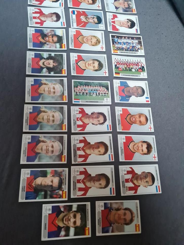 Panini Champions League 2000 stickers 26 stuks, Verzamelen, Sportartikelen en Voetbal, Ophalen of Verzenden