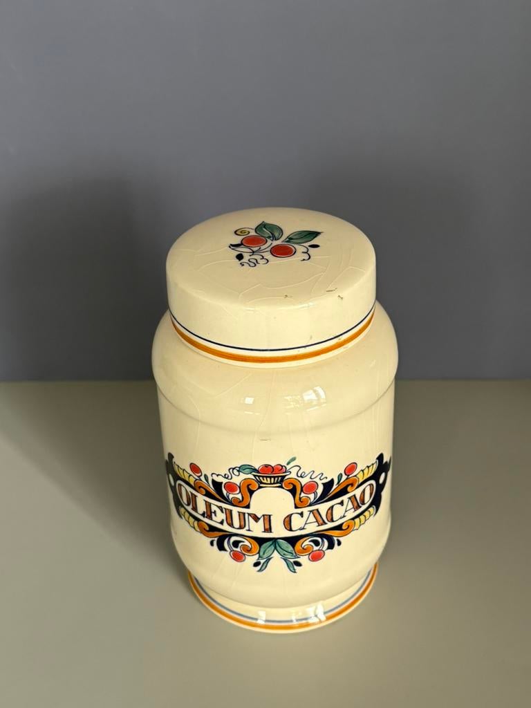 Vintage Apothekerspot Delfts Blauw Aardewerk, Antiek en Kunst, Antiek | Keramiek en Aardewerk, Ophalen of Verzenden