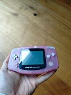 Gameboy Advance (transparent Roze), Spelcomputers en Games, Ophalen of Verzenden, Game Boy Advance