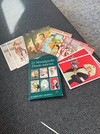 Mapje met 9 nostalgische Droste reclamekaarten, Ophalen of Verzenden, Voor 1920, Ongelopen, Overig Europa