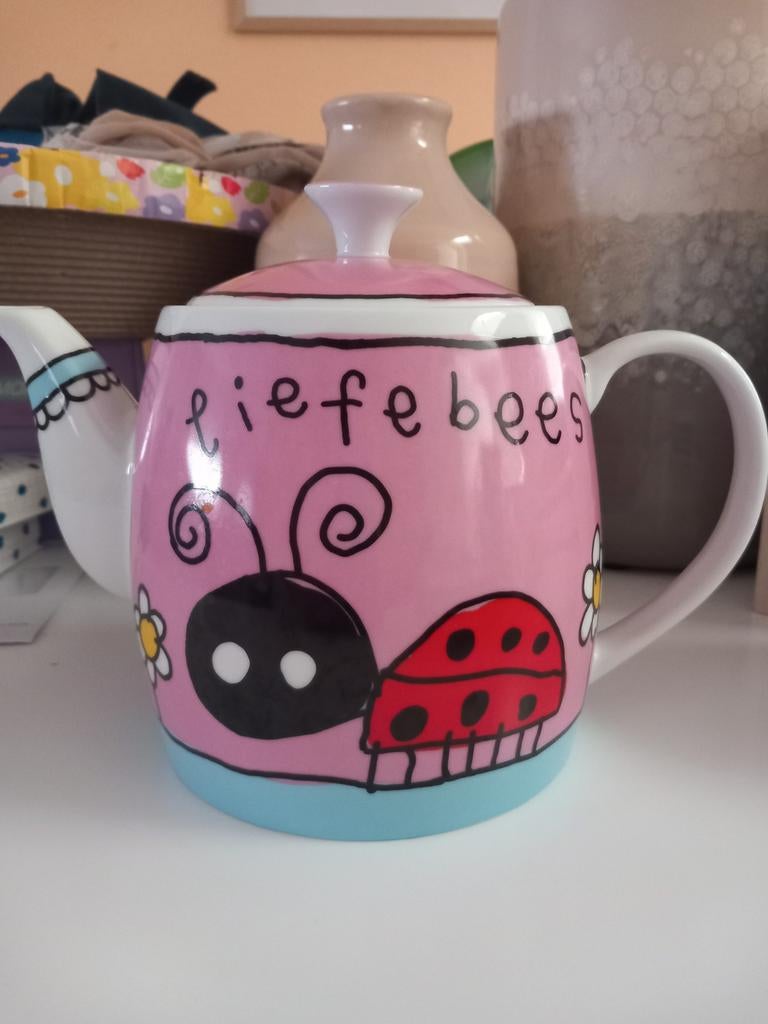 Theepot  Douwe Egberts, Huis en Inrichting, Keuken | Servies, Ophalen, Porselein, Overige stijlen, Overige typen