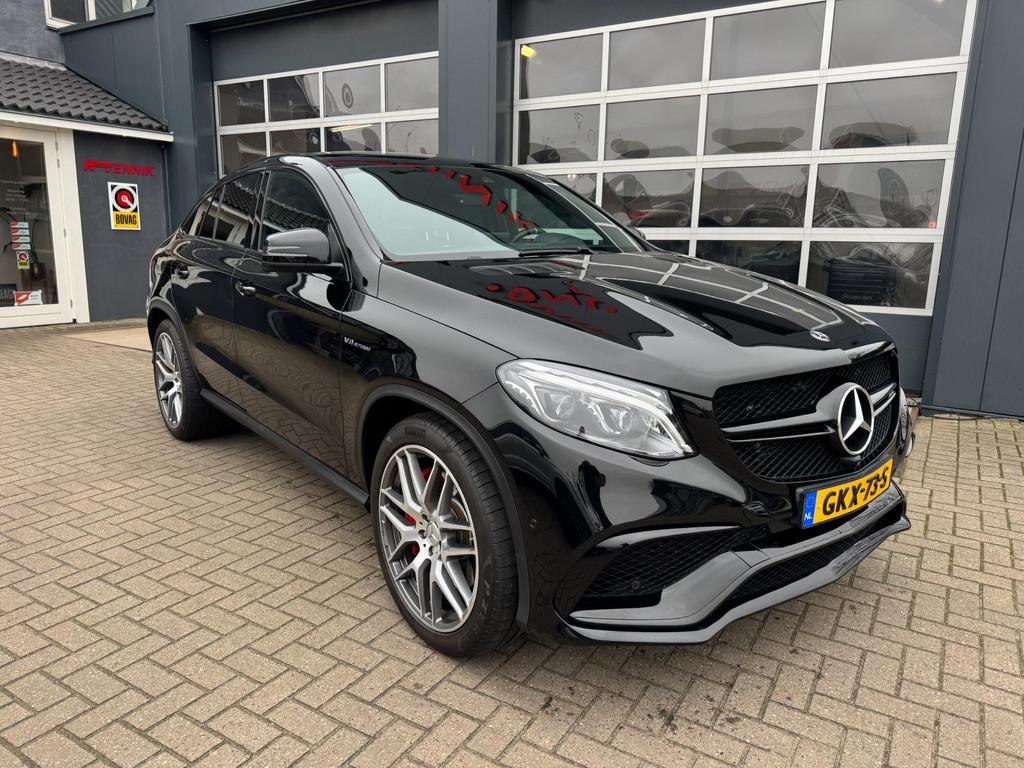 Mercedes-Benz GLE-klasse Coupé AMG 63 S 4MATIC / Pano / Top, Auto's, Mercedes-Benz, 5461 cc, Zwart, Leder, Bedrijf