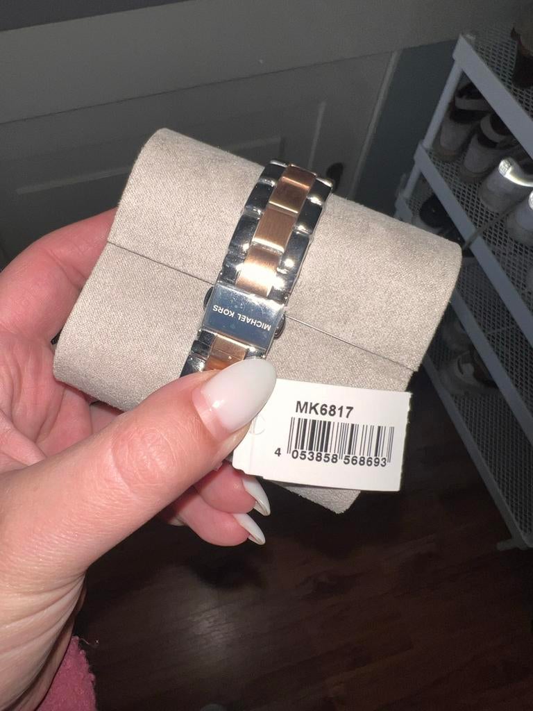 Michael Kors horloge, Sieraden, Tassen en Uiterlijk, Horloges | Dames, Staal, Staal, Polshorloge, Nieuw