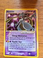 Mewtwo Gold Star Pokémon Kaart (103/110) - Holo, Ophalen of Verzenden, Gebruikt, Losse kaart, Foil