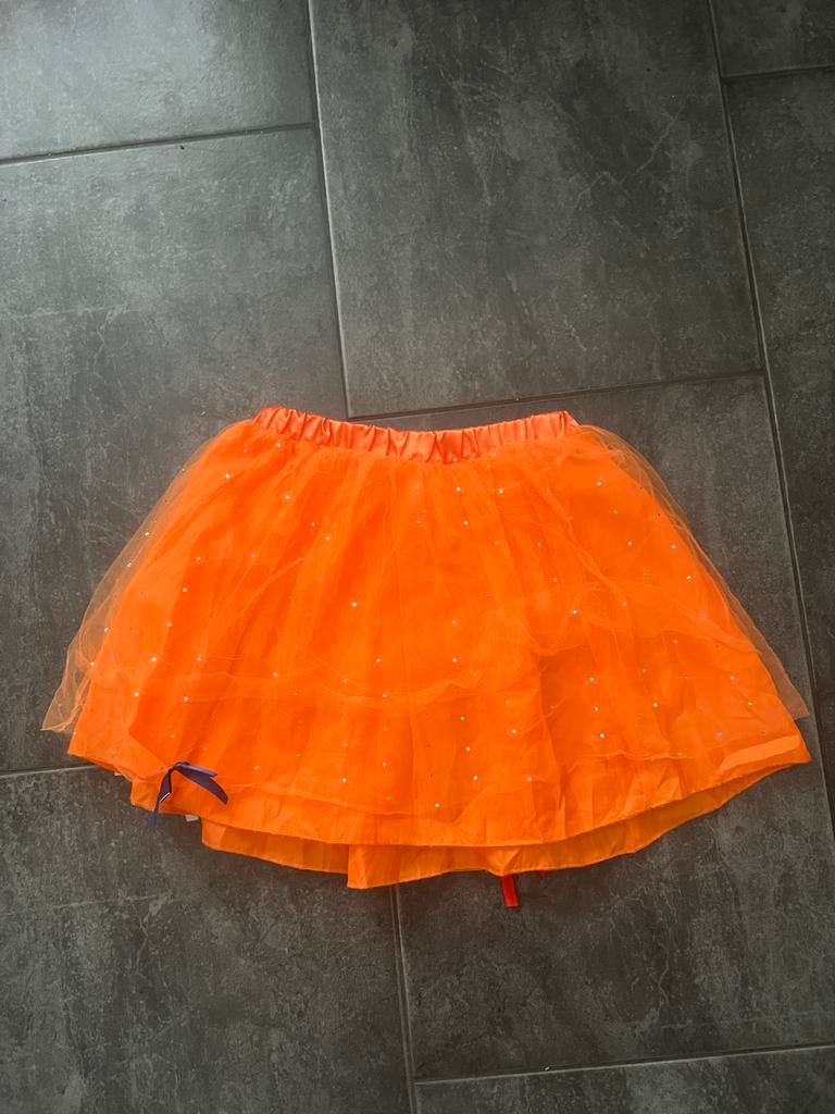Nieuw oranje rokje Koningsdag maat 134/140 Hup Holland, Kinderen en Baby's, Kinderkleding | Maat 134, Ophalen of Verzenden, Nieuw