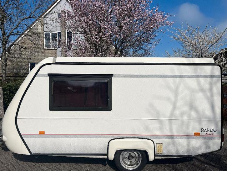 Rapido 31 Hefdakcaravan, Caravans en Kamperen, Caravans, Bedrijf, tot en met 4, 500 - 750 kg, Treinzit, Rapido, tot 4 meter, Luifel