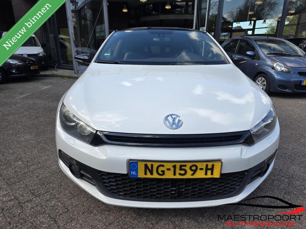Volkswagen Scirocco 1.4 TSI Highline, Auto's, Euro 5, Gebruikt, 4 cilinders, Wit