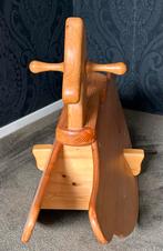 Massief houten hobbelpaard, Ophalen, Gebruikt