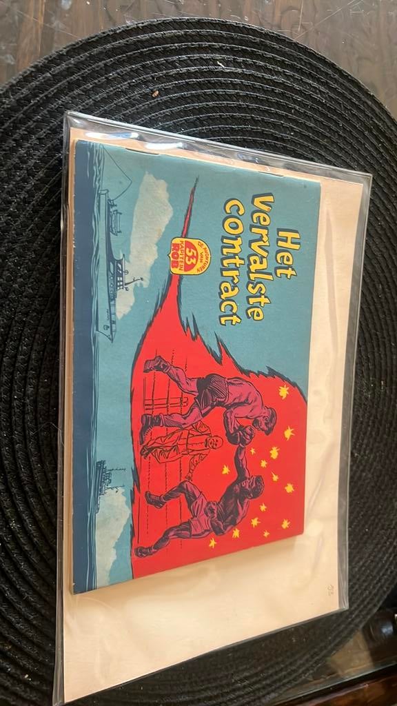 Oude kapitein Rob deel 53. 1e druk 1961, Eén stripboek, Ophalen of Verzenden, Zo goed als nieuw