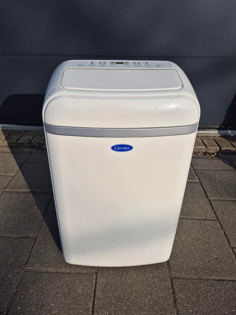 Carrier Mobiele Airco - Koelen en Ontvochtigen, Gebruikt, Minder dan 60 m³, 3 snelheden of meer, Ophalen of Verzenden