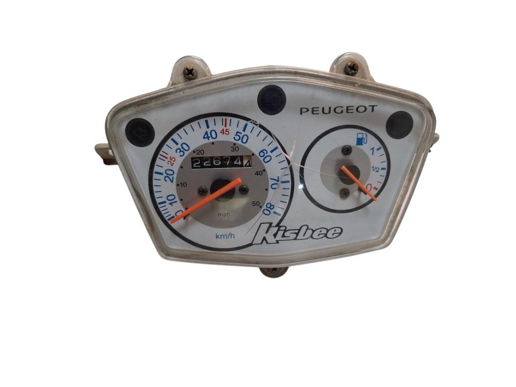 Teller tellerset cockpit origineel Peugeot Kisbee, Gebruikt, Ophalen of Verzenden, Peugeot, Peugeot